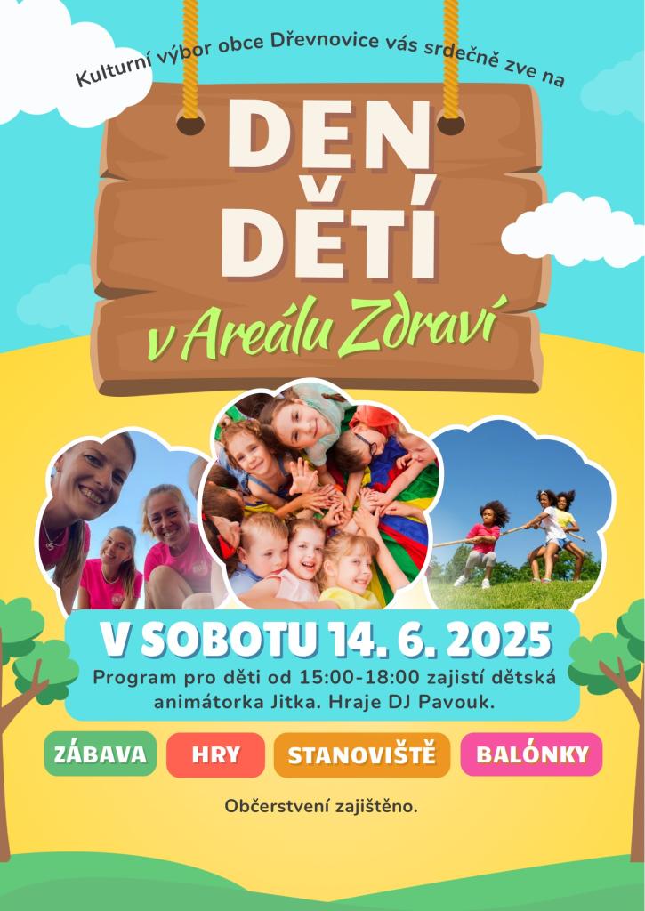 den dětí v Dřevnovicích